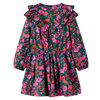 vidaXL Abito da Bambina a Maniche Lunghe Fucsia 128