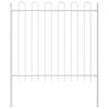vidaXL Recinzione per Giardino WOERDEN 2 pz 3,4 x 1,2 m Bianco