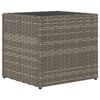 vidaXL Fioriere da Giardino 2 pz Grigie 36x30x32 cm in Polyrattan