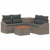 vidaXL Set di divani 6 pz Grigio e Grigio Scuro