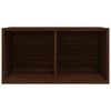 vidaXL Contenitore Vinili Rovere Marrone 71x34x36 cm Legno Multistrato