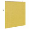 vidaXL Tenda a rullo con tende Giallo 150 x 160 cm Bamb&ugrave;