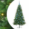 vidaXL Albero di Natale con 150 LED con supporto Verde 150 cm PE