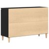 vidaXL Credenza con cassetto Nero 102 x 35 x 60 cm Legno multistrato