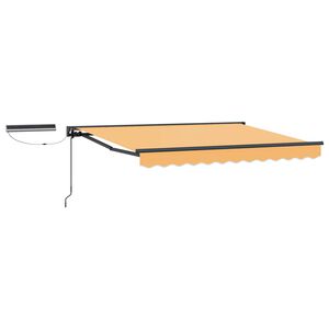 vidaXL Tettuccio Elettrico Retrattile Sabbia 5 &times; 3,5 m
