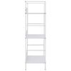vidaXL Scaffale Libri 3 Ripiani Bianco 60x27,6x90,5 Legno Multistrato
