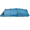 vidaXL Tenda a tunnel con tetto Blu e Grigio 778 x 356 x 210 cm