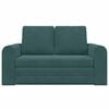 vidaXL Divano letto Verde Scuro 148 x 71 x 83 cm Velluto
