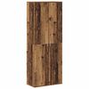vidaXL Credenza Legno vecchio 70 x 33.5 x 180 cm Legno multistrato