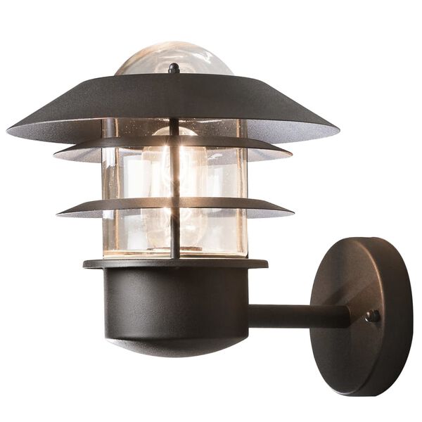 KONSTSMIDE Lampada da Parete Modena Nera Dipinta