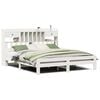 vidaXL Letto Libreria senza Materasso Marrone Cera 75x190 cm in Pino