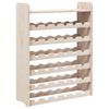 vidaXL Portavini Pannello Superiore 67,5x25x87 cm Legno Massello Pino