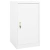 vidaXL Armadio Porta Sella Bianco 53x53x105 cm in Acciaio