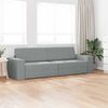 vidaXL Divano letto Grigio chiaro 245 x 78 x 77 cm Velluto