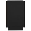 vidaXL Credenza Nera 102x35x60 cm in Legno Multistrato