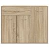 vidaXL Credenza Rovere Sonoma 88x30x70 cm in Legno Multistrato