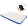 vidaXL Tappeto Galleggiante Gonfiabile Blu e Bianco 200x150x15 cm