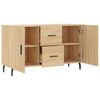 vidaXL Credenza Rovere Sonoma 100x36x60 cm in Legno Multistrato