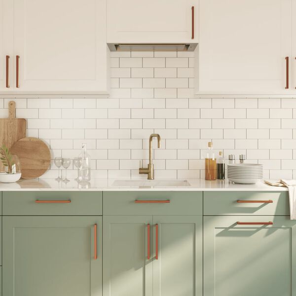 vidaXL Maniglie per Mobili 20 pz Bronzo 192 mm in Acciaio Inox