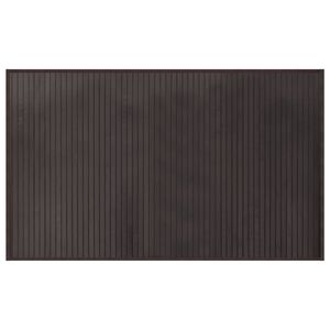 vidaXL Tappeto Rettangolare Marrone Scuro 60x100 cm in Bamb&ugrave;