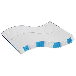 vidaXL Materasso a Molle Insacchettate Medio Rigido 200x200 cm