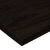 vidaXL Gradini 16 pz Marrone Scuro 100x30x2 cm Legno Massello Rovere