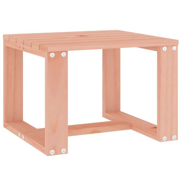 vidaXL Tavolino da Giardino 40x38x28,5 cm in Legno Massello di Douglas