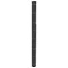 vidaXL Membrana Antierbacce Nera 1,5x25 m in PP