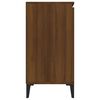 vidaXL Credenza Rovere Marrone 102x35x70 cm in Legno Ingegnerizzato