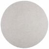 vidaXL Tappeto per interni LUGO Crema e Grigio &Oslash; 120 CM Poliestere