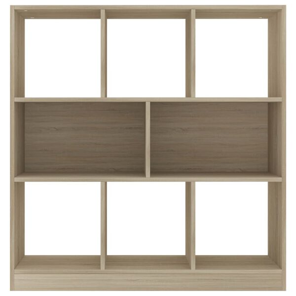 vidaXL Libreria Rovere Sonoma 97,5x29,5x100 cm in Legno Multistrato