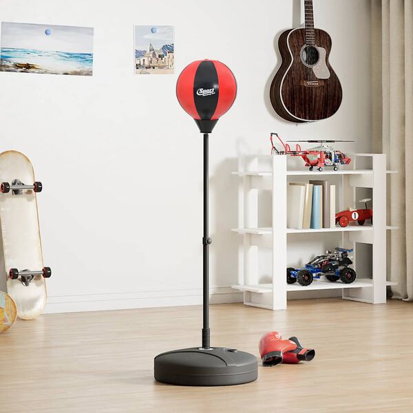 vidaXL Set di Palline da Punzone con Guanti&Pompa Regolabile 81-122 cm