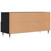 vidaXL Mobile Porta TV Nero 102x36x50 cm in Legno Multistrato