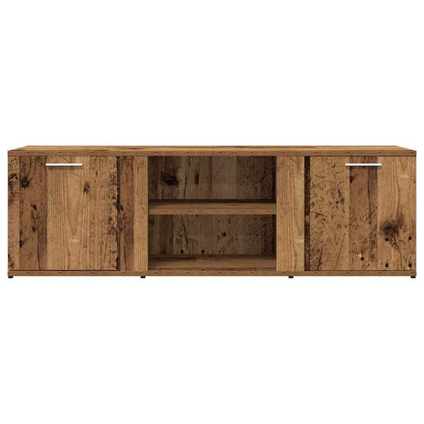 vidaXL Mobile Porta TV Legno Antico 120x34x37 cm in Legno Multistrato