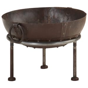 vidaXL Braciere Rustico &Oslash; 40cm in Ferro
