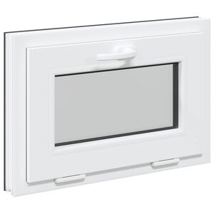 vidaXL Finestra per Soffitta RISOR 60 x 40 cm PVC e Vetro Antracite