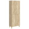 vidaXL Set di armadi 2 pz Rovere Sonoma Legno ingegnerizzato