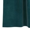 vidaXL Tende oscuranti 2 pcs Verde Scuro 140 x 175 cm Velluto
