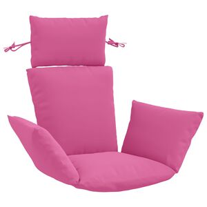 vidaXL Cuscino Adirondack PUTTEN 100% Poliestere Rosa 60 x 145 x 10 cm