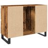 vidaXL Mobile da Bagno Legno Antico 80x33x60 cm in Truciolato