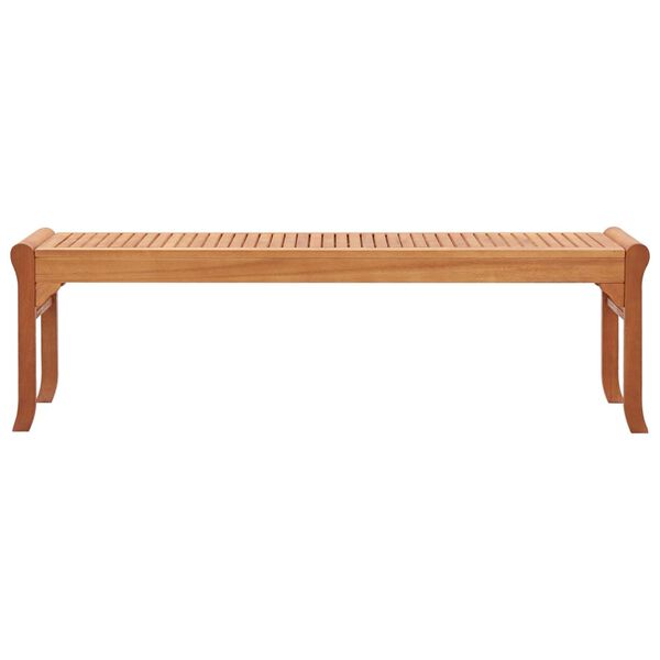 vidaXL Panca da Giardino 3 Posti 150 cm Legno Massello di Eucalipto