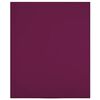 vidaXL Lenzuolo con Angoli Jersey Bordò 180x200 cm Cotone