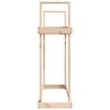 vidaXL Portalegna 110x35x108,5 cm in Legno Massello di Pino