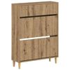 vidaXL Mobile per scarpe DELFT 78 x 24 x 103 cm Legno ingegnerizzato