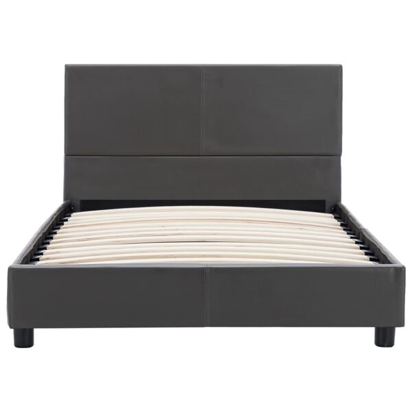 vidaXL Giroletto Grigio in Similpelle 100x200 cm