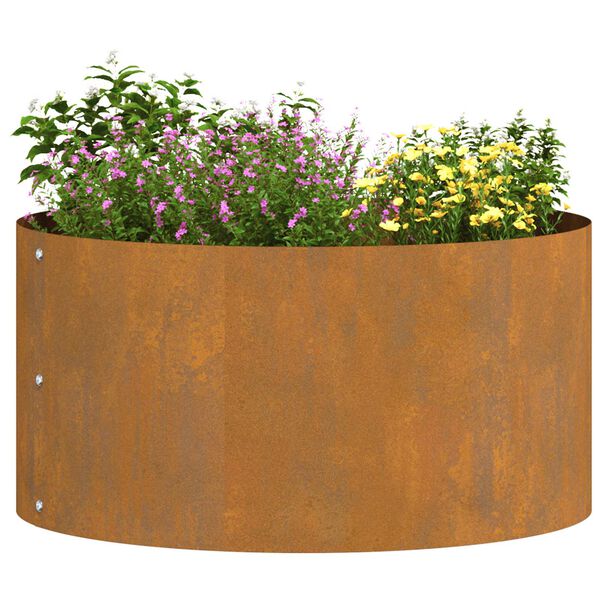 vidaXL Vaso da giardino Marrone 40 x 40 x 20 cm