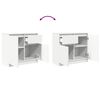 vidaXL Credenza con Cassetto Bianco 71x35x65 cm in Legno Multistrato