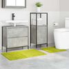 vidaXL Set di tappetini antiscivolo per il bagno 2 pcs Verde PP