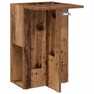 vidaXL Tavolino Legno vecchio 35 x 40 x 55 cm Legno ingegnerizzato