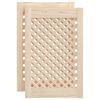 vidaXL Ante con Design a Reticolo 2 pz 39,5x61,5 cm in Legno di Pino